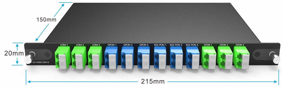 3CH WDM GPON XGS-PON