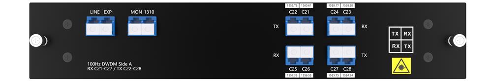 4CH DWDM MUX/ DEMUX Single Fiber