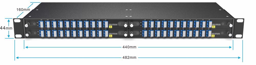 150Ghz 8CH DWDM MUX DEMUX